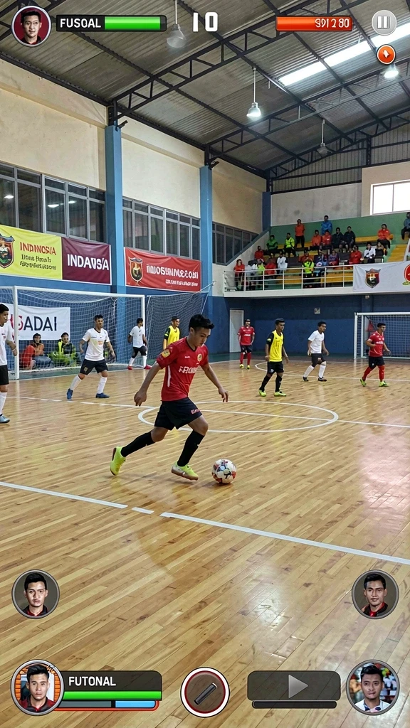 Tampilan antarmuka pengguna yang intuitif dan mudah dinavigasi.