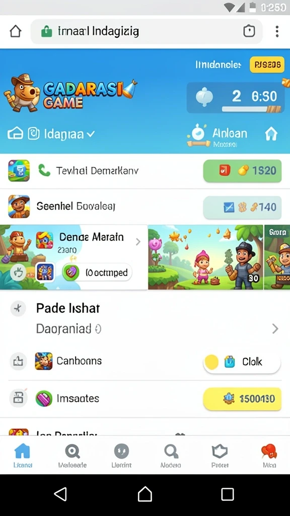 Tampilan antarmuka yang menarik dan mudah dinavigasi.