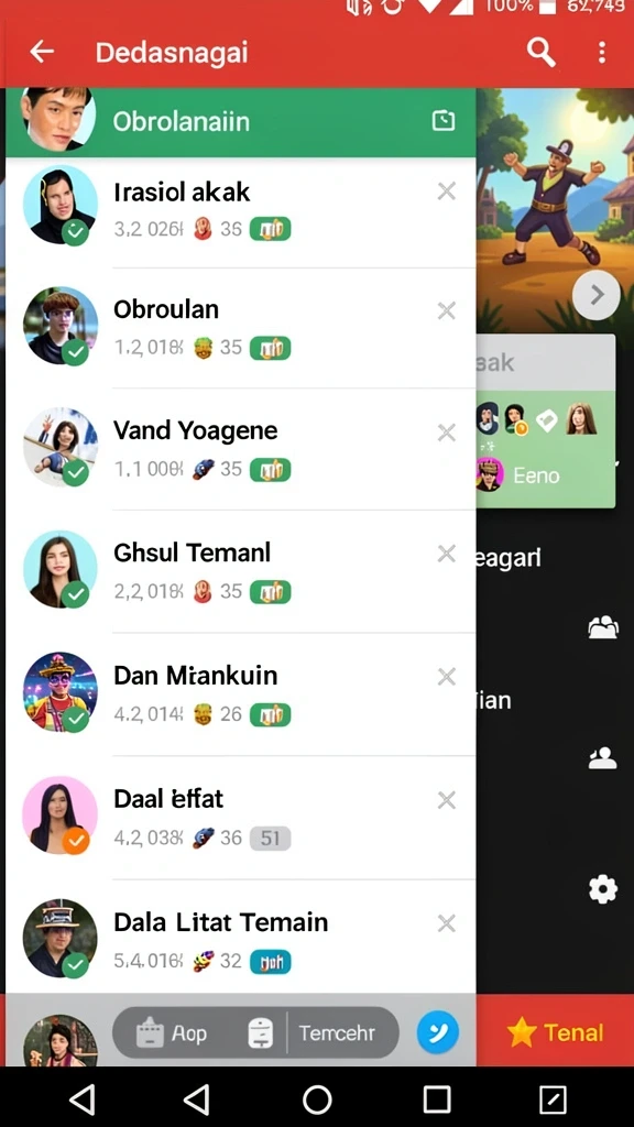 Tampilan antarmuka yang menarik dan mudah dinavigasi.