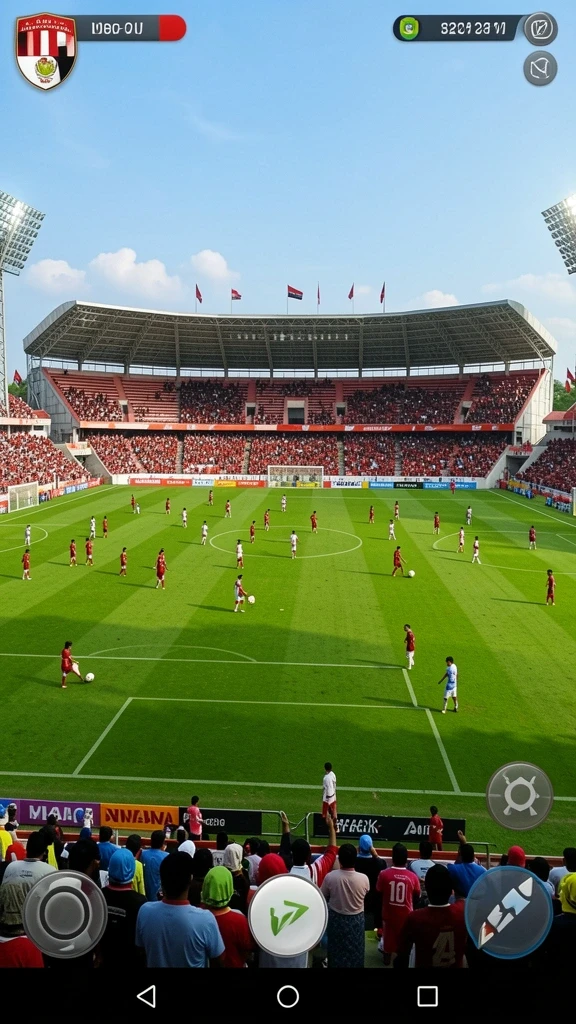 Fitur multiplayer yang memungkinkan bermain dengan teman.