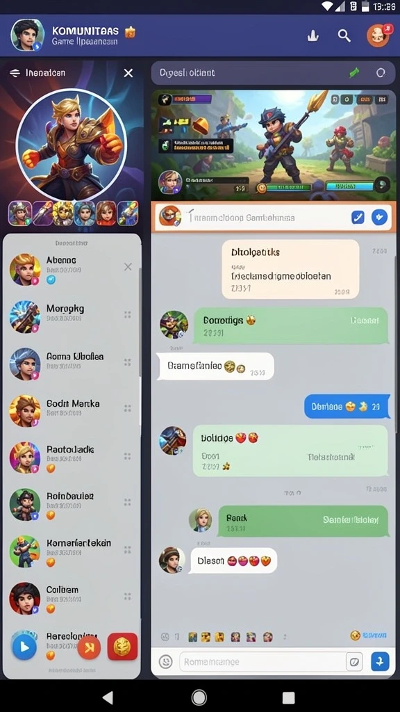 Screenshot memperlihatkan tampilan grafis BIMA11 yang memukau.