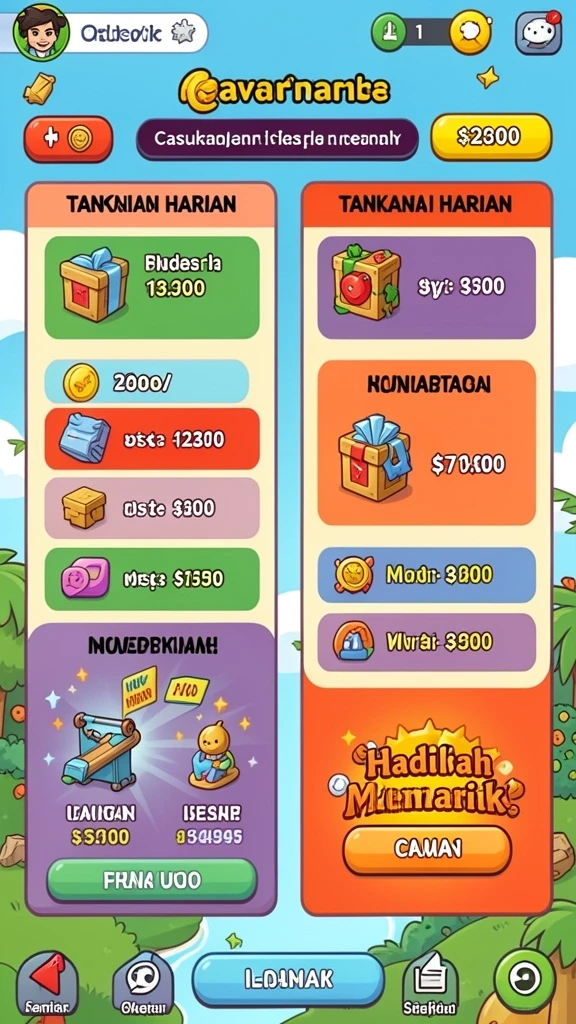 Tampilan antarmuka yang mudah digunakan dan intuitif.