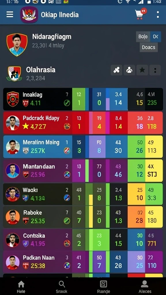 Tampilan antarmuka yang menarik dan intuitif.