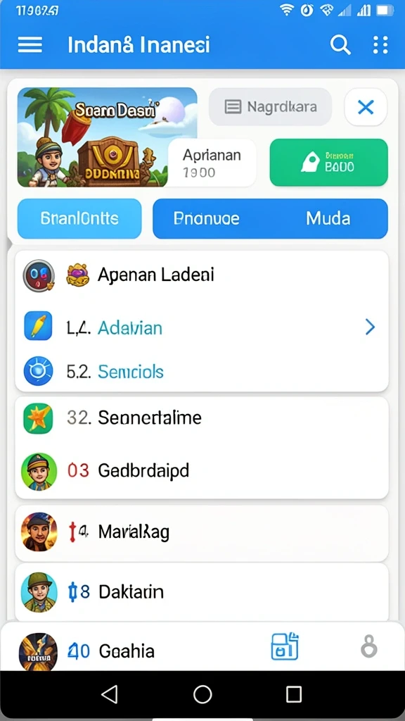 Beragam pilihan permainan slot yang menghibur.
