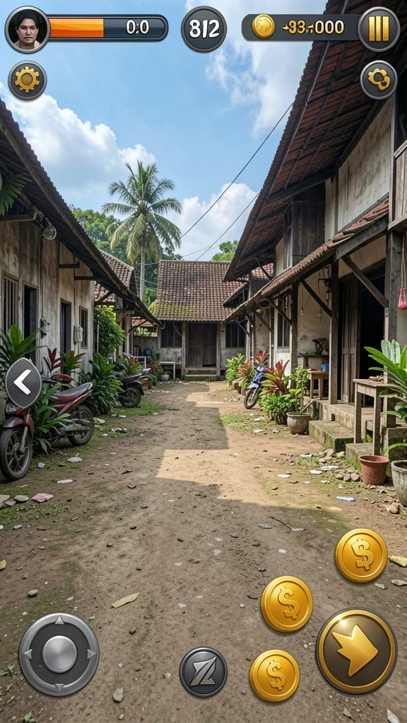 Tampilan awal aplikasi yang user-friendly.