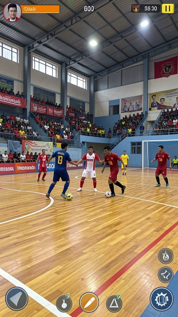 Tantangan menarik menanti di setiap level permainan.