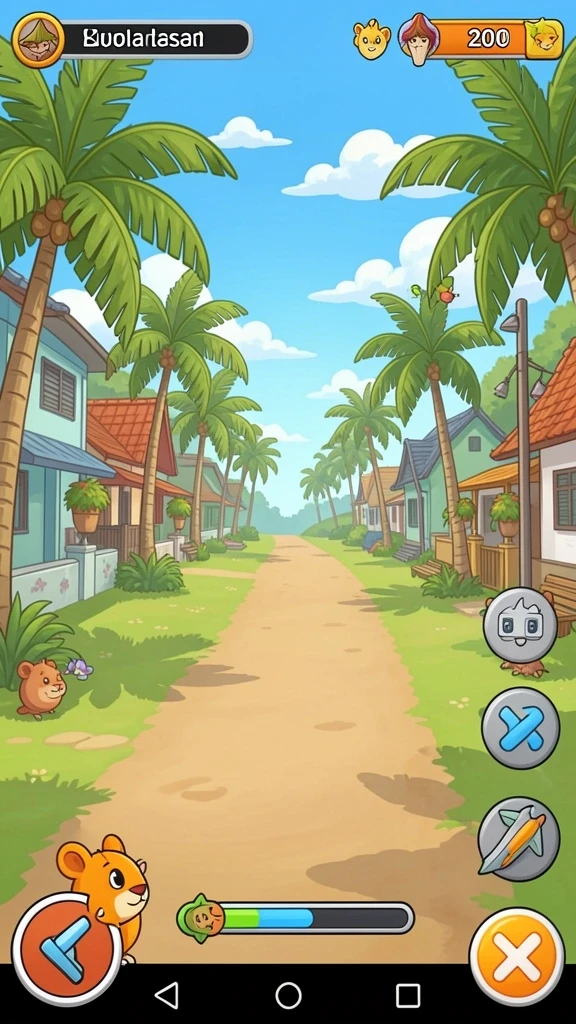 Pengaturan permainan yang mendukung mode multiplayer.