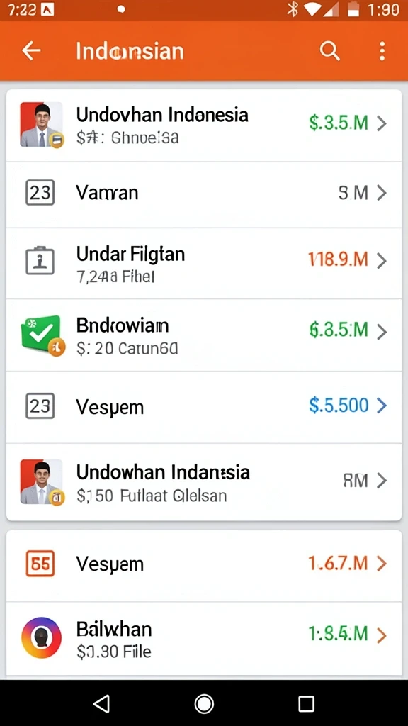 Tampilan awal game yang menakjubkan dan menarik.