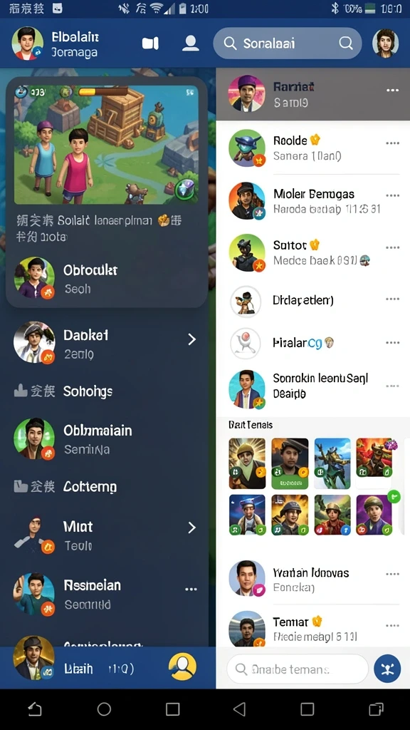 Tampilan antarmuka yang menarik dan mudah dinavigasi.