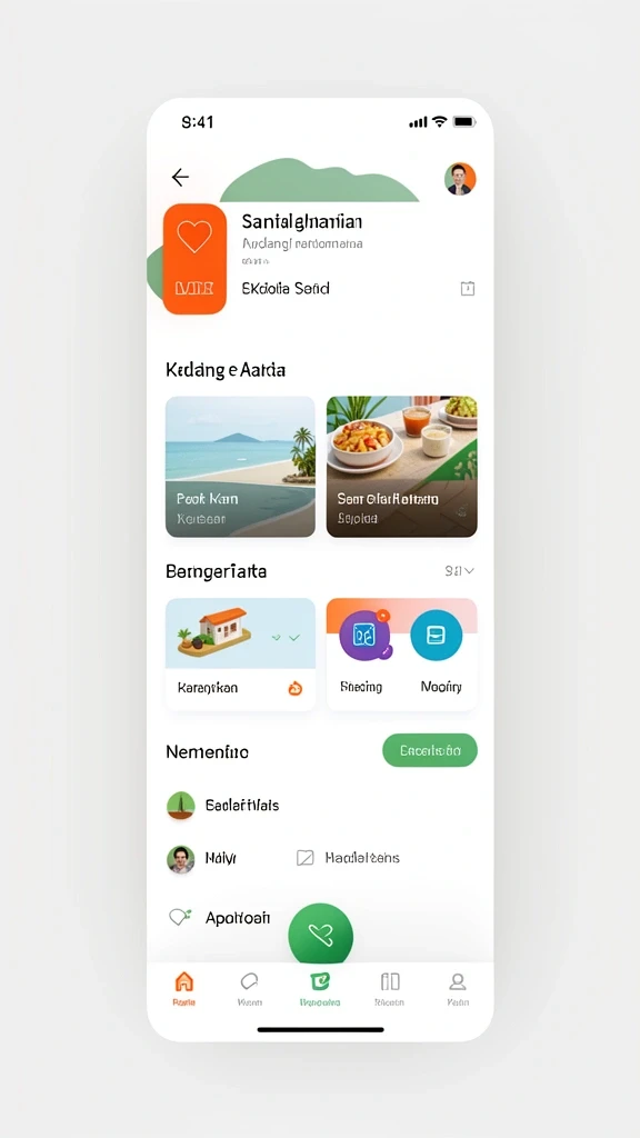 Fitur peningkatan karakter yang menarik.