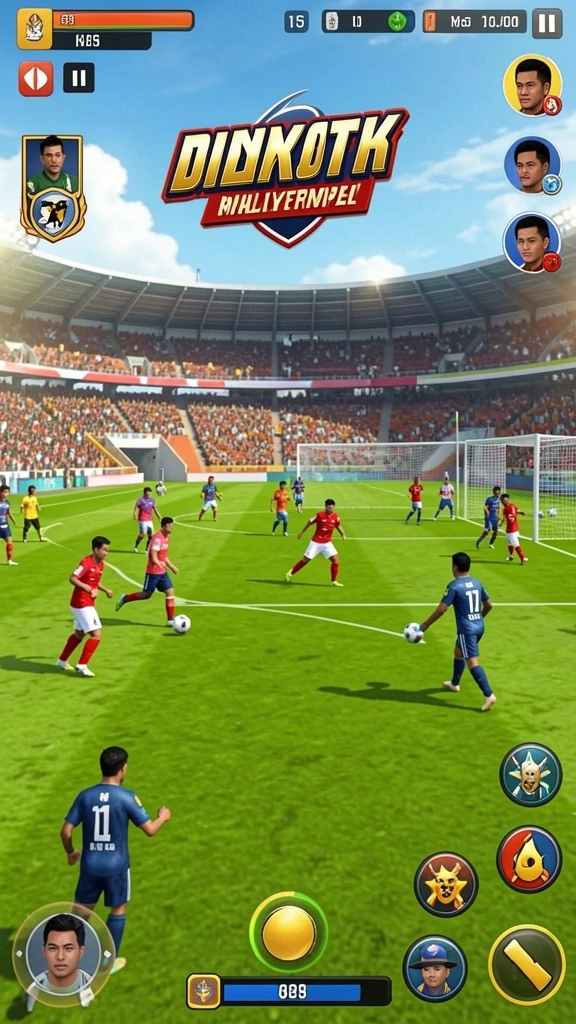 Mode multiplayer yang seru dan interaktif.