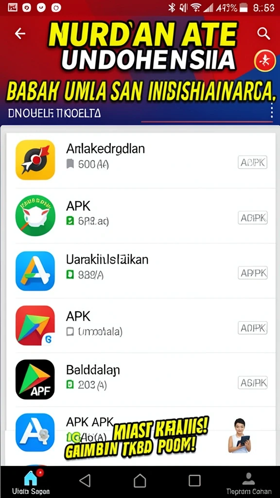 Tampilan antarmuka yang menarik dan intuitif.