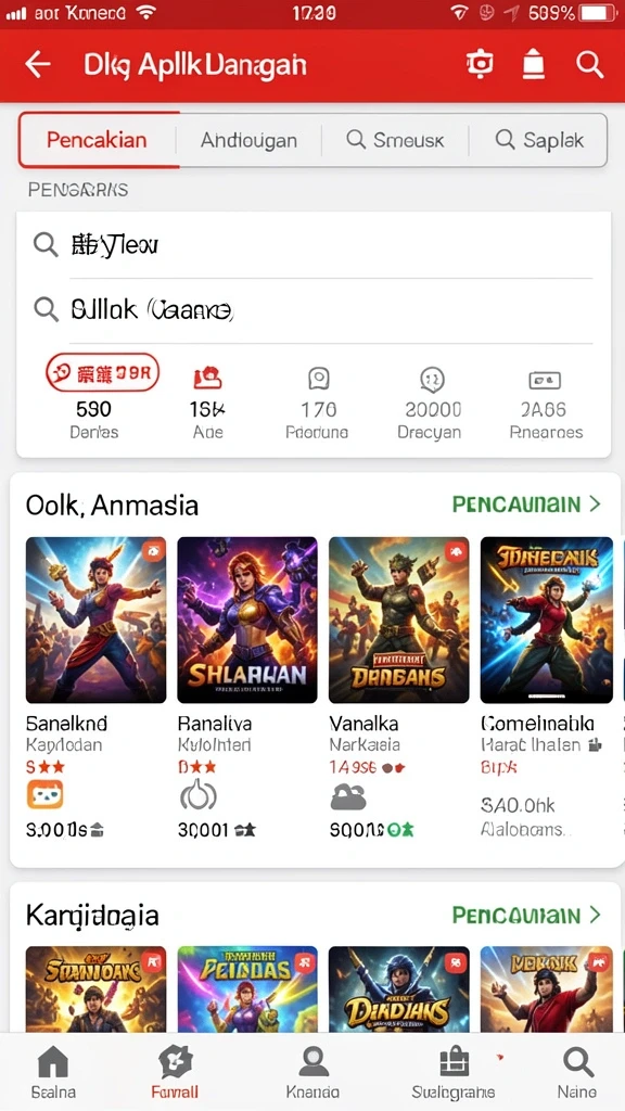 Tampilan antarmuka yang menarik dan intuitif.