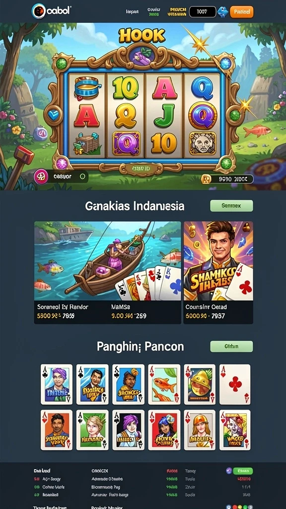 Karakter-karakter unik yang dapat dipilih oleh pemain.