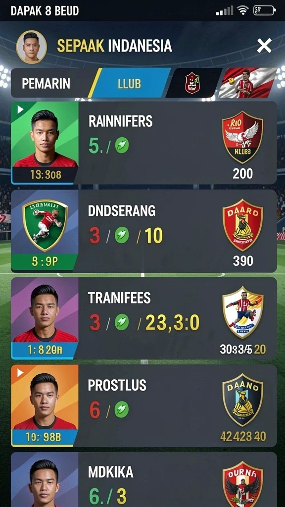 Tampilan antarmuka yang intuitif dan menarik.
