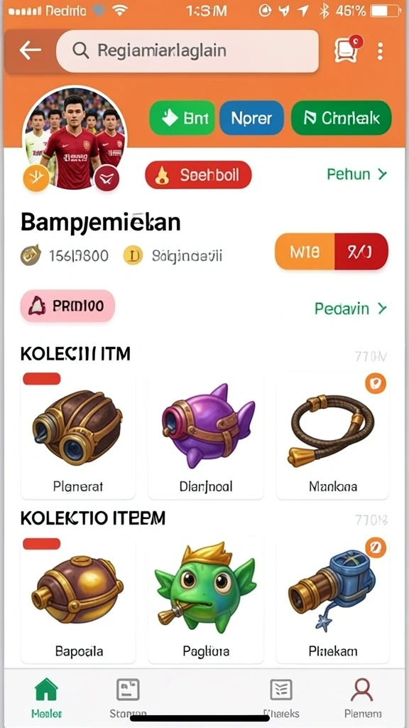 Komunitas aktif yang mendukung interaksi antar pemain.