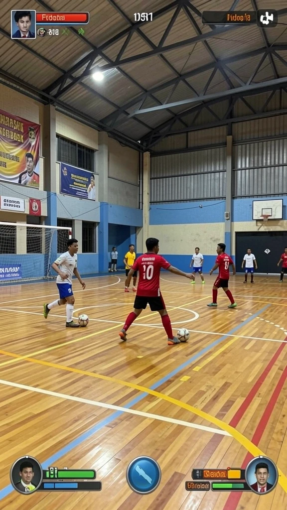 Kegiatan multiplayer seru dengan teman-teman.