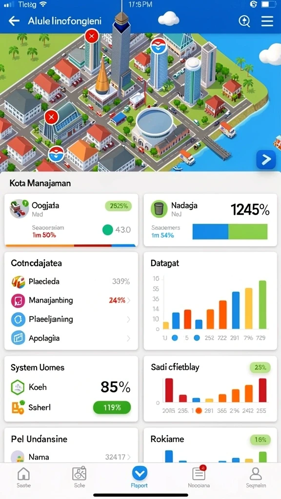 Tampilan awal game LAKUTOTO yang menarik.