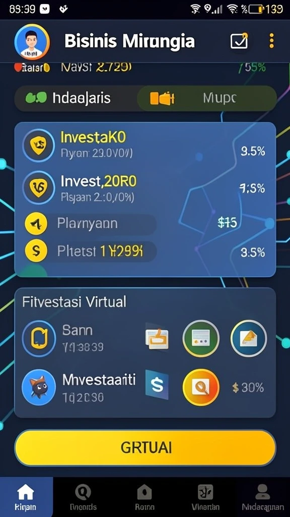 Karakter-karakter unik dan menarik.