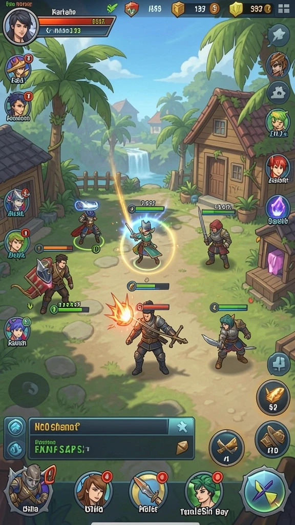 Screenshot game dengan level yang menarik dan penuh tantangan.