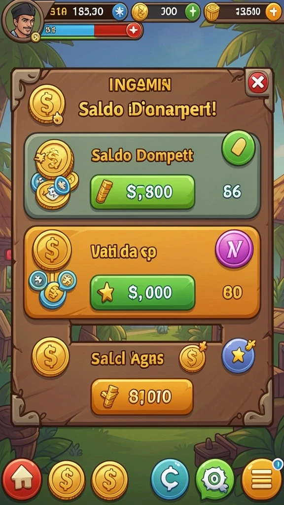 Fitur bonus menarik yang membuat permainan semakin seru.