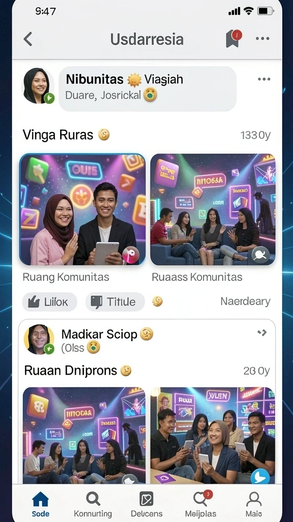 Beragam permainan slot yang menarik.