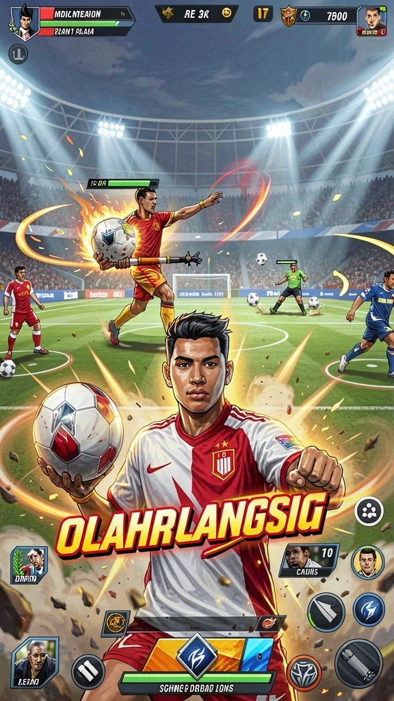 Beragam karakter unik untuk dipilih dan dimainkan.