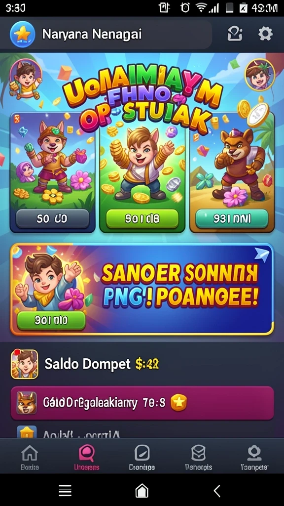 Sistem reward yang memuaskan untuk pemain.