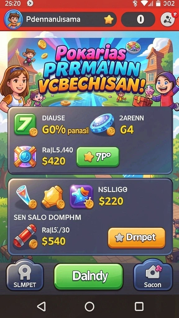 Contoh karakter yang dapat dimainkan.