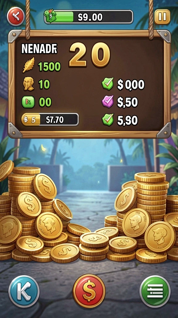 Tangkapan layar lingkungan menakjubkan dalam game.