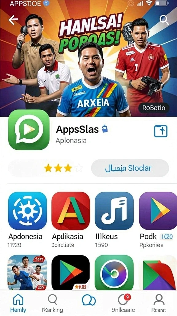 Tampilan antarmuka yang intuitif dan menarik.