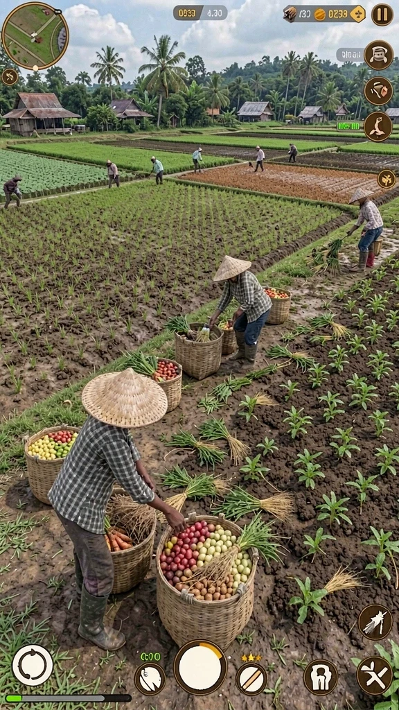 Berbagai karakter menarik yang bisa dipilih oleh pemain.