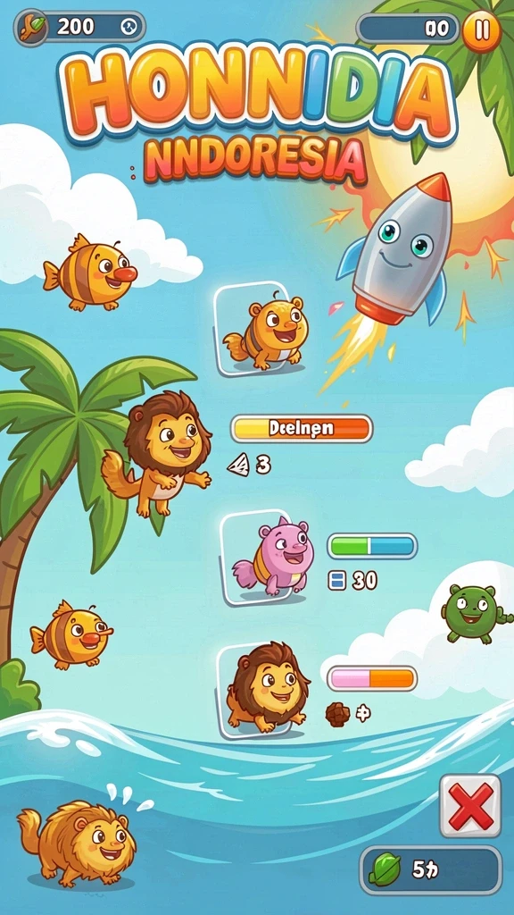 Gambaran misi yang harus diselesaikan dalam game.