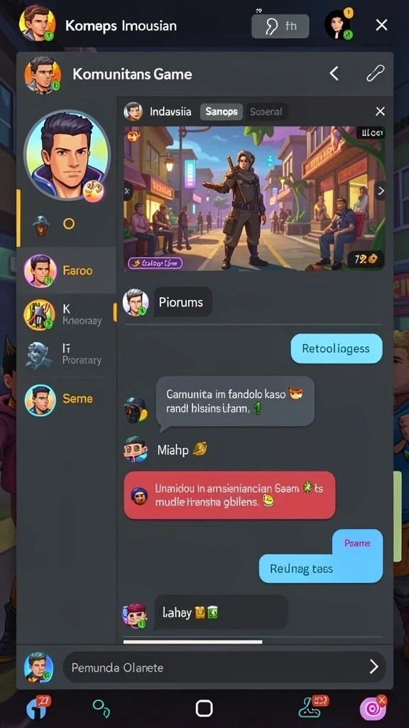 Antarmuka pengguna yang intuitif dan menarik.