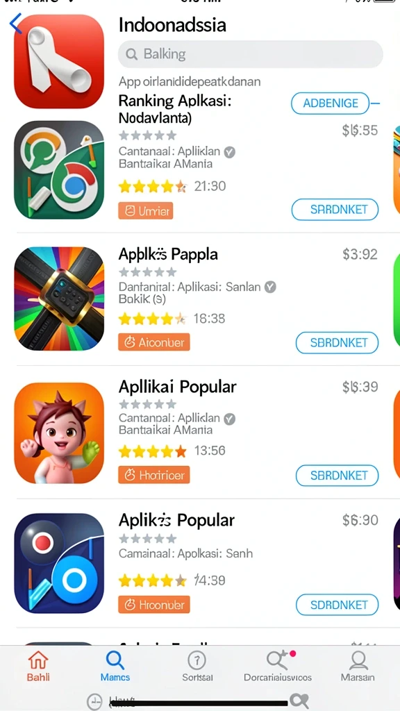 Grafis yang memukau dan penuh warna.