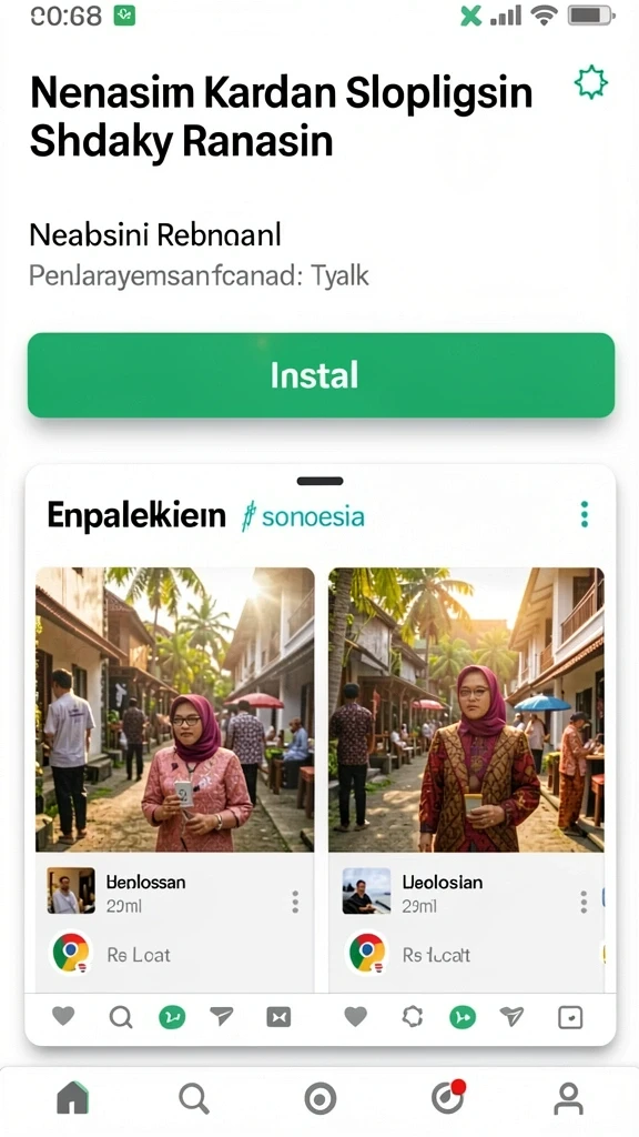 Tampilan antarmuka pengguna yang menarik dan mudah digunakan.