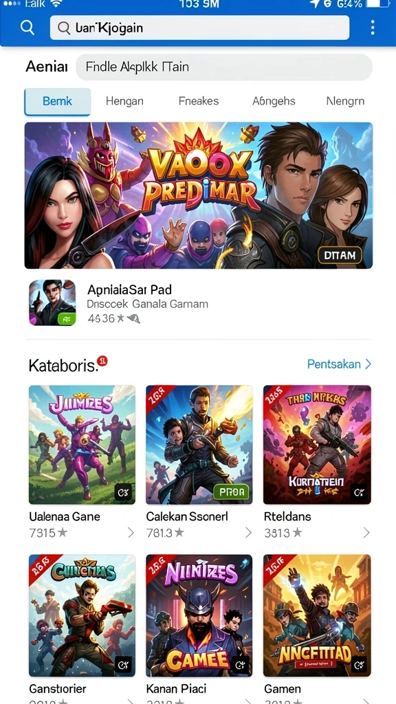 Grafis permainan yang memukau dan efek suara yang menawan.