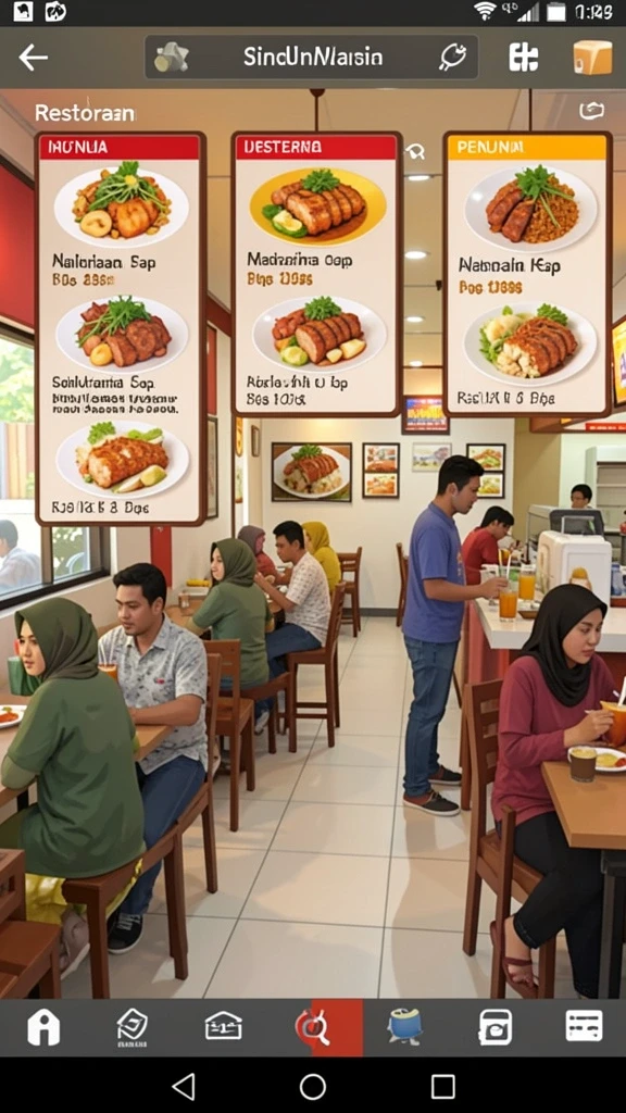 Tangkapan layar menunjukkan grafis menawan dan karakter unik.