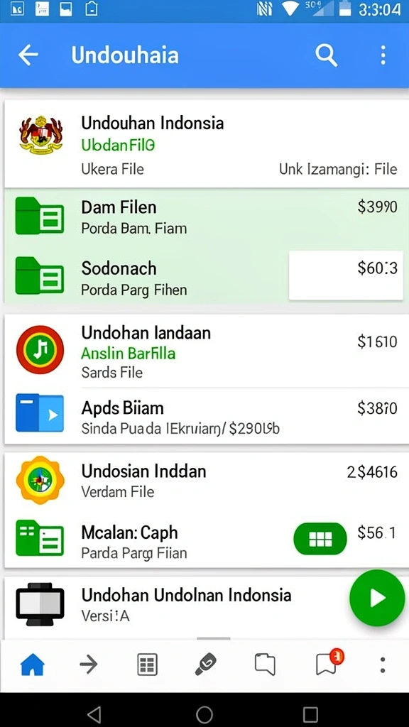 Momen seru saat pertandingan berlangsung.