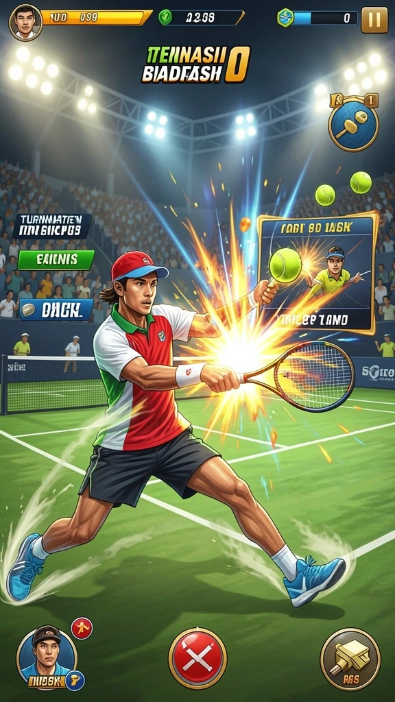 Screenshot menunjukkan mode multiplayer yang seru.