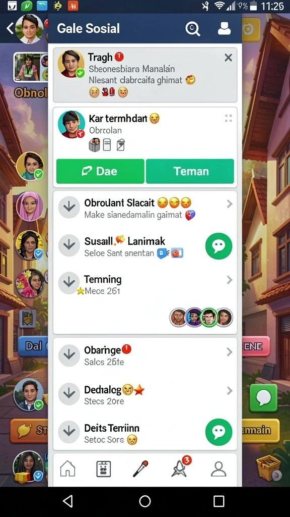 Karakter yang beragam dan kustomisasi yang menyenangkan.